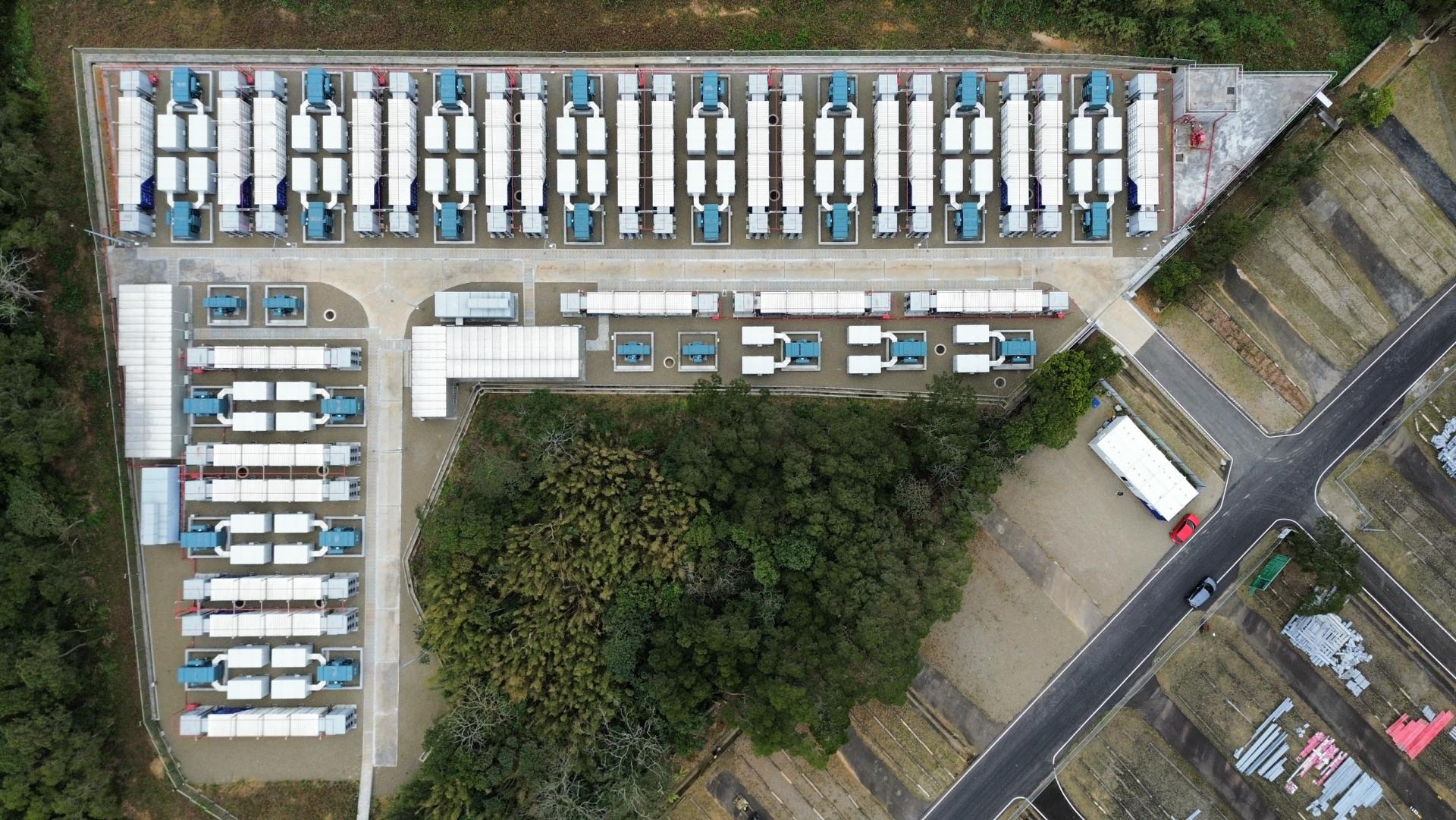 Construction of energy storage equipment in Taipower Longtan Substation-2